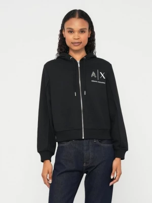 Foto van product Sweater met rits Armani Exchange zwart