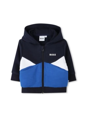 Foto van product Sweater met rits Boss blauw