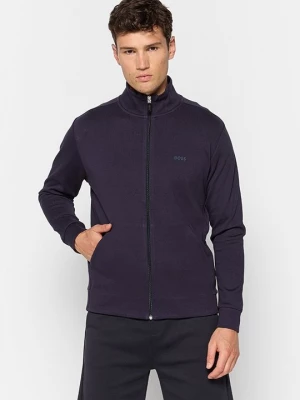 Foto van product Sweater met rits Boss donkerblauw
