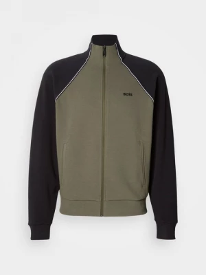 Foto van product Sweater met rits Boss donkergroen