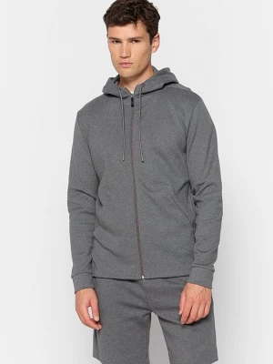 Foto van product Sweater met rits Boss grijs