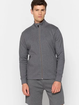 Foto van product Sweater met rits Boss grijs