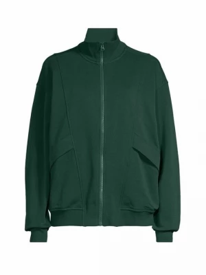Foto van product Sweater met rits CASALL donkergroen