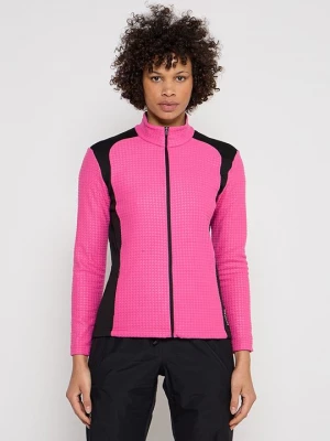 Foto van product Sweater met rits Colmar donkerroze