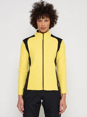 Foto van product Sweater met rits Colmar geel