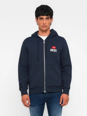 Foto van product Sweater met rits Diesel blauw