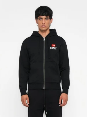 Foto van product Sweater met rits Diesel rood