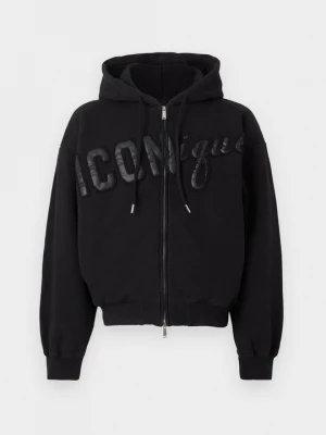Foto van product Sweater met rits Dsquared2 zwart