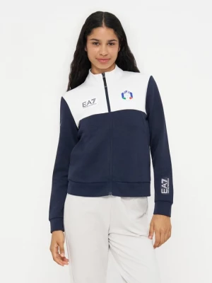 Foto van product Sweater met rits EA7 Emporio Armani blauw