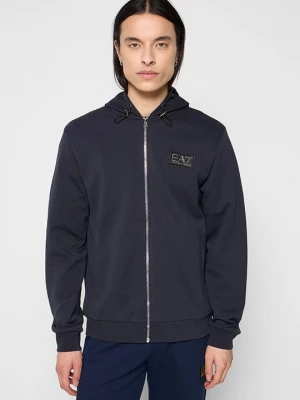 Foto van product Sweater met rits EA7 Emporio Armani blauw