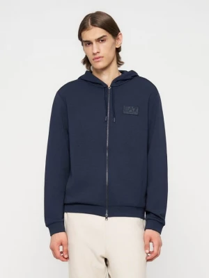 Foto van product Sweater met rits EA7 Emporio Armani donkerblauw