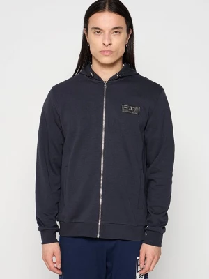 Foto van product Sweater met rits EA7 Emporio Armani donkerblauw
