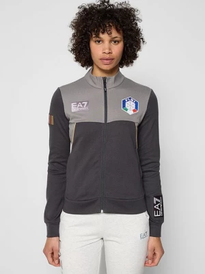 Foto van product Sweater met rits EA7 Emporio Armani donkergrijs