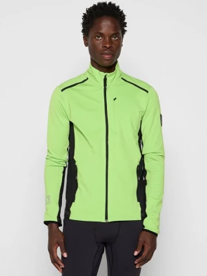 Foto van product Sweater met rits EA7 Emporio Armani neongroen