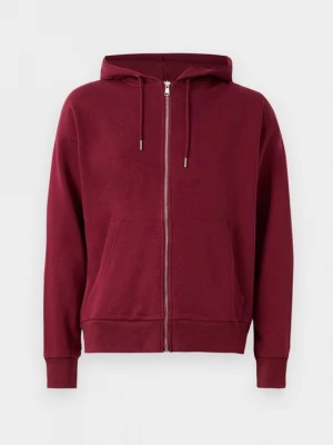 Foto van product Sweater met rits Essential Collective donkerrood