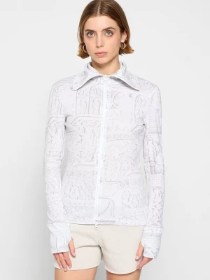 Foto van product Sweater met rits Holzweiler grijs