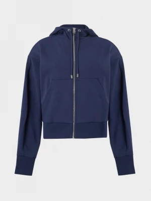 Foto van product Sweater met rits Hugo donkerblauw
