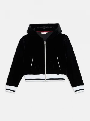 Foto van product Sweater met rits Hugo zwart