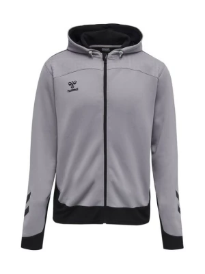 Foto van product Sweater met rits Hummel grijs gemêleerd