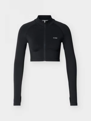 Foto van product Sweater met rits ICANIWILL zwart