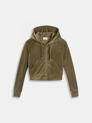 Foto van product Sweater met rits Juicy Couture olijfgroen