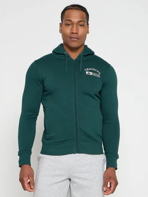 Foto van product Sweater met rits Kappa donkergroen