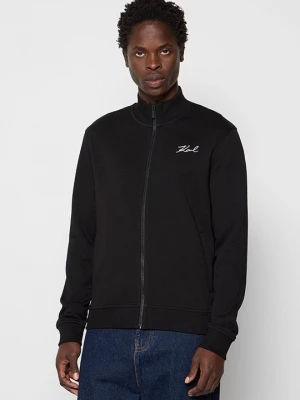 Foto van product Sweater met rits KARL LAGERFELD zwart