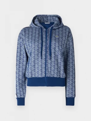 Foto van product Sweater met rits Lacoste blauw