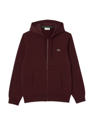 Foto van product Sweater met rits Lacoste bordeauxrood