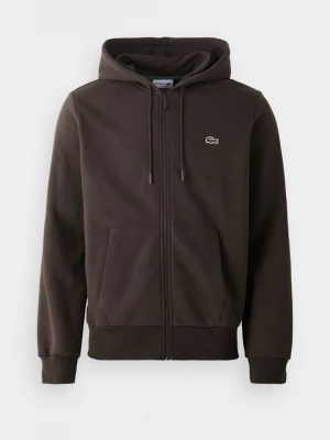 Foto van product Sweater met rits Lacoste donkerbruin