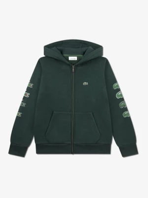 Foto van product Sweater met rits Lacoste donkergroen
