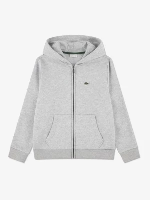 Foto van product Sweater met rits Lacoste lichtgrijs gemêleerd