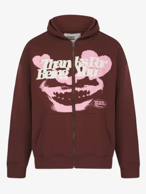 Foto van product Sweater met rits LEGACY STUDIOS donkerbruin