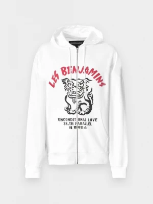 Foto van product Sweater met rits Les Benjamins wit