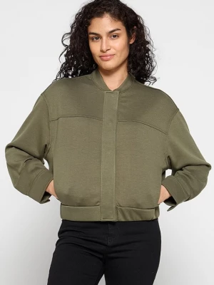Foto van product Sweater met rits Mango kaki