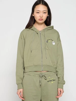 Foto van product Sweater met rits MOSCHINO kaki