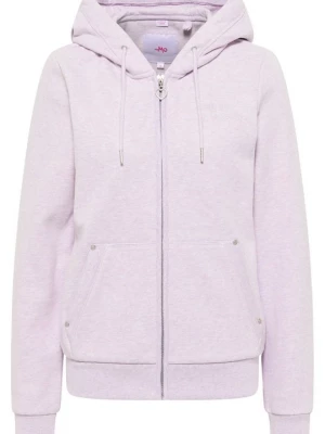 Foto van product Sweater met rits MYMO paars gemêleerd