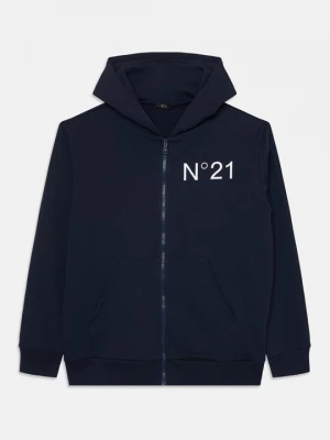 Foto van product Sweater met rits N°21 donkerblauw