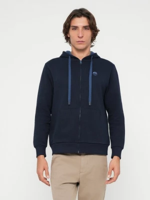 Foto van product Sweater met rits North Sails donkerblauw