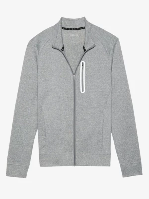 Foto van product Sweater met rits Pier One Sport By Zalando grijs gemêleerd