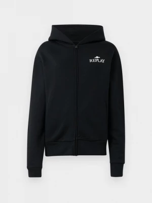 Foto van product Sweater met rits Replay zwart