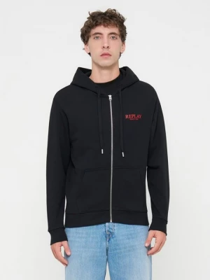 Foto van product Sweater met rits Replay zwart
