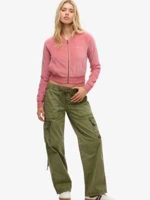 Foto van product Sweater met rits Superdry donkerroze