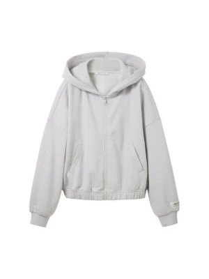 Foto van product Sweater met rits Tom Tailor grijs