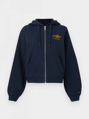 Foto van product Sweater met rits Tommy Hilfiger donkerblauw