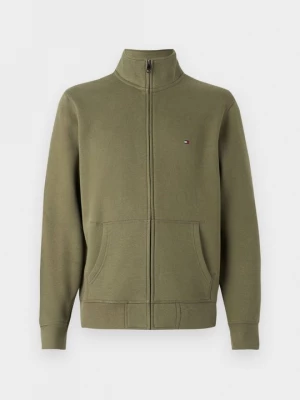 Foto van product Sweater met rits Tommy Hilfiger donkergroen