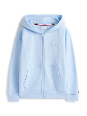 Foto van product Sweater met rits Tommy Hilfiger lichtblauw