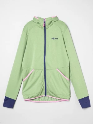 Foto van product Sweater met rits Trollkids groen