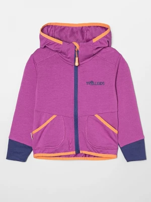 Foto van product Sweater met rits Trollkids paars