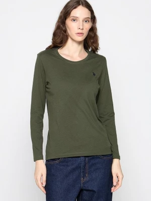 Foto van product Sweater met rits U.S. POLO ASSN. groen
